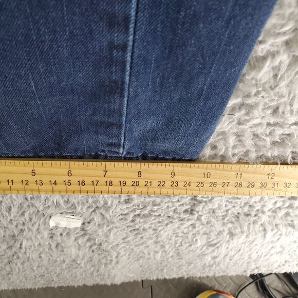 Levis Jeans Mens 44x30 Blue 559 Relaxed Straight Fit Cotton Denim - Picture 8 of 10